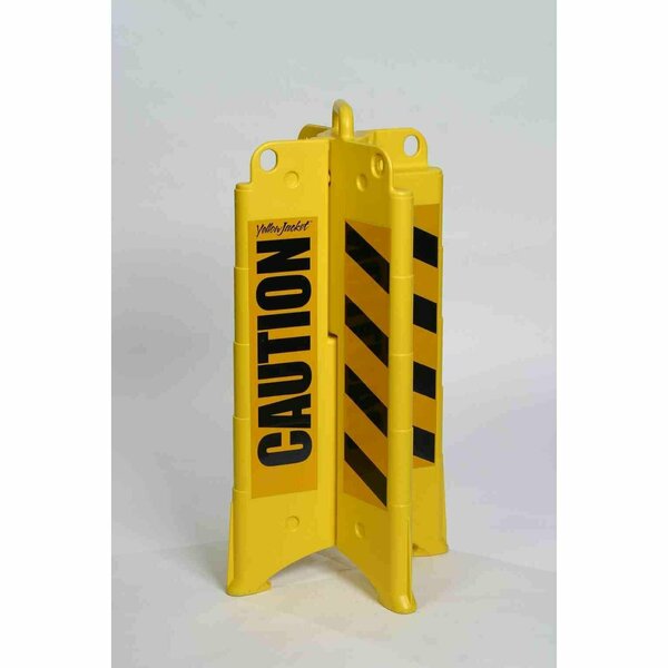 Eagle BARRICADES & DELINEATORS, YellowJacket, Yellow w/Caution 1820CAUTION